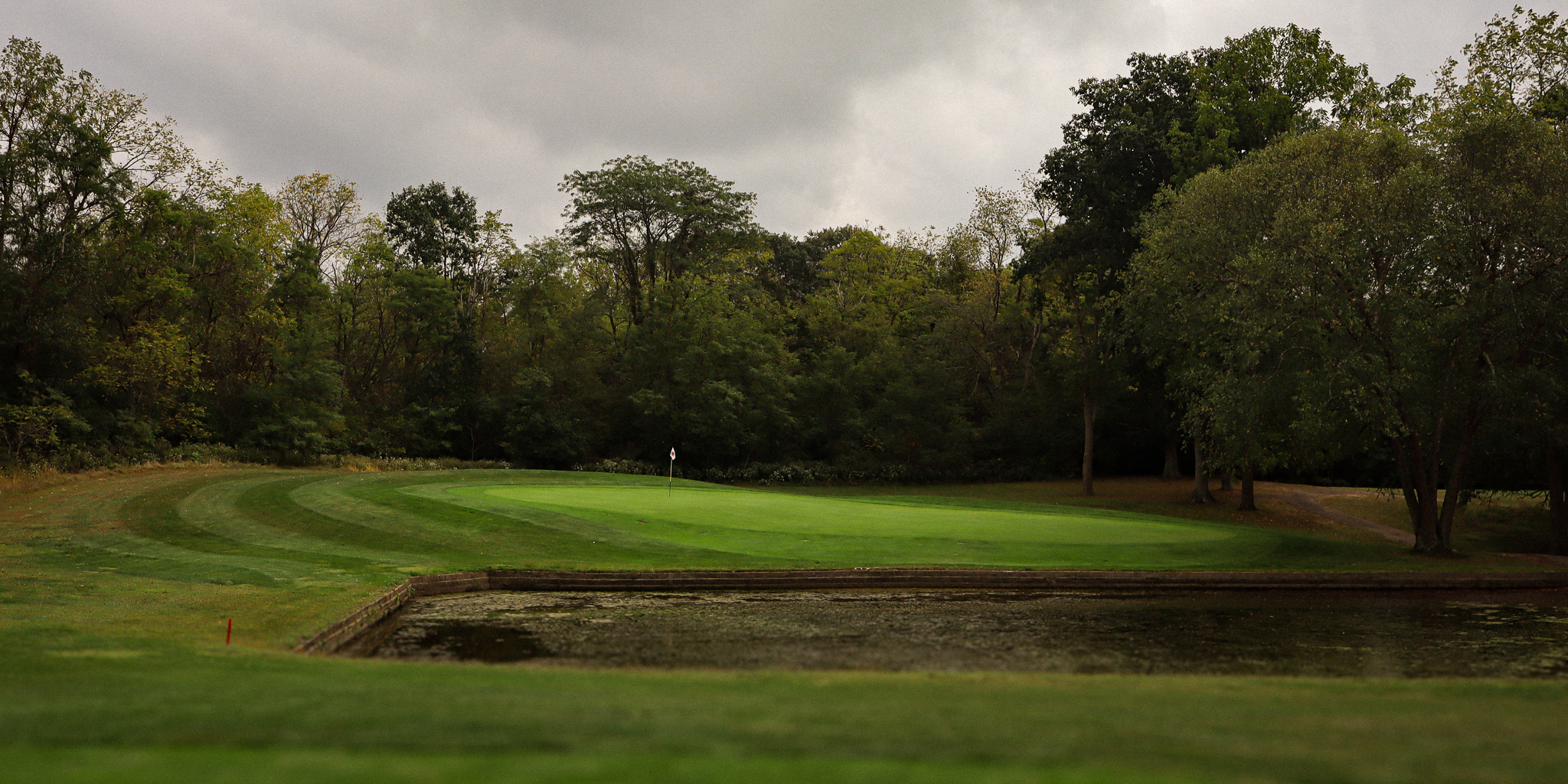 re-tracing | hueston woods golf course, hole 2